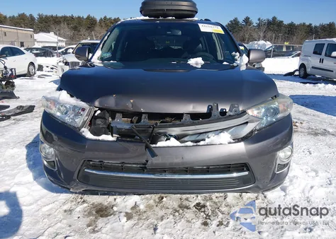 2013 Toyota Highlander Hybrid Limited V6 from USA, damaged, VIN JTEDC3EH2D2016036